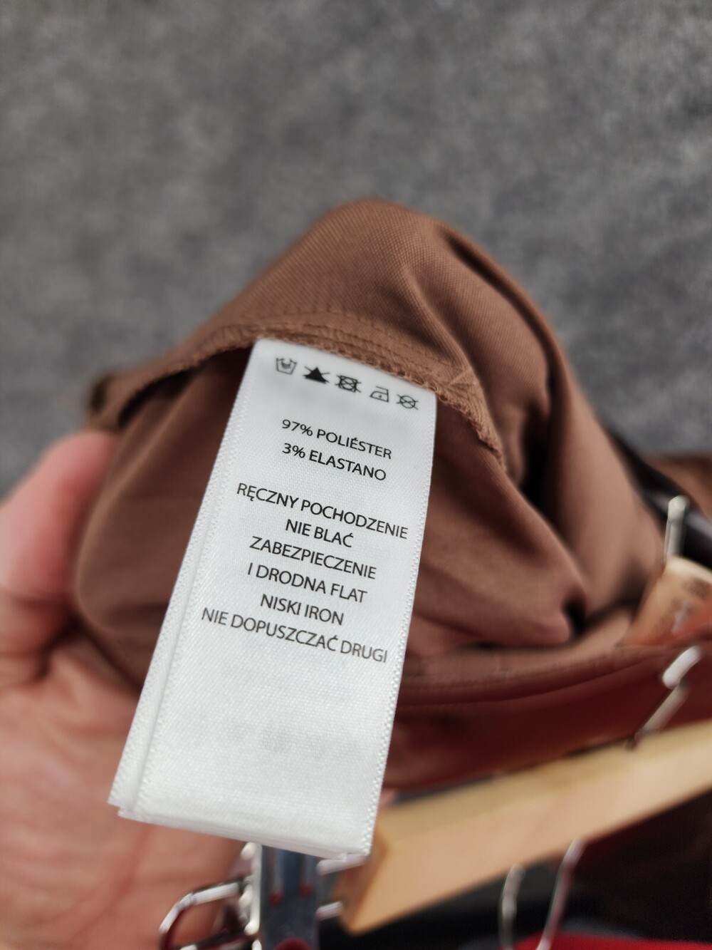 Bailey 44 Pants Womens 12 Brown Satin Cargo Ankle - Picture 5 of 9
